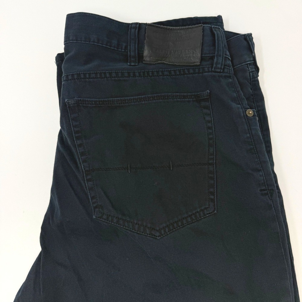 Polo Ralph Lauren Mens 38x30 Navy Blue Cotton Twill Straight Leg 5-Pocket Pants